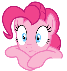 Size: 3552x3748 | Tagged: safe, artist:estories, pinkie pie, earth pony, pony, g4, female, high res, simple background, solo, transparent background, vector