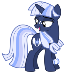 Size: 5785x6433 | Tagged: safe, artist:estories, oc, oc only, oc:silverlay, original species, pony, umbra pony, unicorn, g4, absurd resolution, female, mare, simple background, solo, transparent background, vector