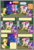 Size: 3254x4837 | Tagged: safe, artist:gutovi, applejack, fluttershy, pinkie pie, princess luna, rainbow dash, rarity, twilight sparkle, alicorn, earth pony, pegasus, pony, unicorn, comic:why me!?, g4, bed, broken window, comic, couch, cushion, mane six, mare in the moon, moon, twilight sparkle (alicorn)