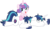 Size: 2500x1469 | Tagged: safe, artist:bluetech, artist:paganmuffin, edit, editor:slayerbvc, vector edit, princess flurry heart, shining armor, alicorn, pony, unicorn, g4, baby, baby pony, cute, father and daughter, female, filly, flurry heart riding shining armor, flurrybetes, foal, looking back, looking up, male, messy mane, ponies riding ponies, riding, simple background, sleeping, stallion, stubble, tired, tongue out, transparent background, vector