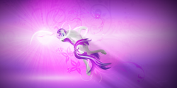 Size: 1600x802 | Tagged: safe, artist:lexifyrestar, oc, oc:lexi fyrestar, floral design, jumping, magic, wallpaper