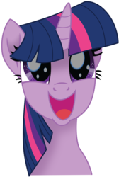 Size: 10664x15901 | Tagged: safe, artist:ejlightning007arts, twilight sparkle, pony, g4, my little pony: the movie, absurd resolution, cute, female, happy, open mouth, simple background, smiling, solo, transparent background, twiabetes, vector