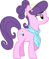 Size: 4820x5700 | Tagged: safe, artist:90sigma, suri polomare, earth pony, pony, g4, absurd resolution, clothes, female, scarf, simple background, smiling, solo, transparent background, vector