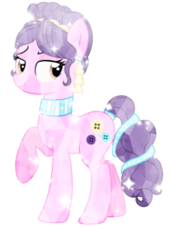 Size: 800x1067 | Tagged: safe, artist:stargureisu, suri polomare, crystal pony, earth pony, pony, g4, clothes, crystallized, ear piercing, earring, female, jewelry, mare, piercing, raised hoof, scarf, simple background, solo, transparent background
