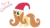 Size: 3840x2160 | Tagged: safe, artist:keksiarts, oc, oc only, pegasus, pony, christmas, digital art, female, gift art, hat, high res, holiday, paint tool sai, santa hat, secret santa, simple background, solo, transparent background