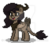 Size: 400x343 | Tagged: safe, artist:keksiarts, oc, oc only, oc:kookyshy, dracony, kirin, pony, pony town, female, mare, pixel art, simple background, solo, transparent background, watermark