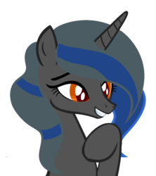 Size: 833x937 | Tagged: safe, artist:mintoria, oc, oc only, pony, unicorn, bust, female, mare, portrait, simple background, solo, transparent background