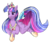 Size: 2634x2241 | Tagged: safe, artist:not-ordinary-pony, twilight sparkle, alicorn, pony, g4, crown, female, high res, jewelry, mare, prone, regalia, simple background, smiling, solo, transparent background, twilight sparkle (alicorn)
