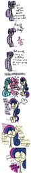 Size: 876x4727 | Tagged: safe, artist:hyper dash, bon bon, lyra heartstrings, maud pie, pinkie pie, sweetie drops, earth pony, pony, unicorn, g4, the maud couple, comic, dental insurance, equestrian society, female, insurance, lesbian, ship:lyrabon, shipping, simplehorsecomic