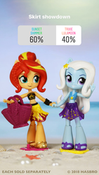Size: 1080x1920 | Tagged: safe, sunset shimmer, equestria girls, g4, my little pony equestria girls: better together, official, clothes, doll, equestria girls minis, female, instagram, poll, solo, swimsuit, toy