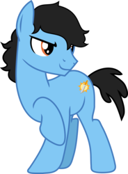 Size: 1752x2385 | Tagged: safe, artist:barrfind, oc, oc only, oc:dagger bark, earth pony, pony, male, raised hoof, simple background, solo, stallion, transparent background