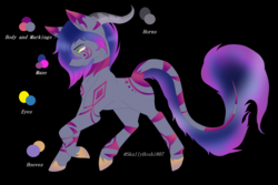 Size: 4096x2730 | Tagged: safe, artist:skullyhoshi807, oc, oc only, oc:eros, hybrid, male, reference sheet