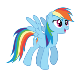 Size: 448x414 | Tagged: safe, artist:sinkbon, rainbow dash, pony, g4, party of one, .svg available, female, simple background, solo, svg, transparent background, vector