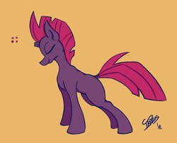 Size: 1429x1157 | Tagged: safe, artist:irdes, fizzlepop berrytwist, tempest shadow, pony, g4, my little pony: the movie, missing cutie mark, stretching