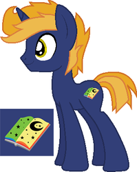 Size: 319x400 | Tagged: safe, oc, oc:night archive, pony, unicorn, colt, male, ponysona, story included, teenager