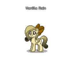 Size: 400x400 | Tagged: safe, oc, oc only, oc:vanilla rain, pony, pony town, female, mare, original character do not steal, simple background, transparent background