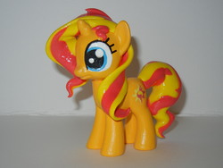 Size: 4000x3000 | Tagged: safe, artist:silverband7, sunset shimmer, pony, unicorn, g4, craft, irl, photo, sculpture, solo, traditional art