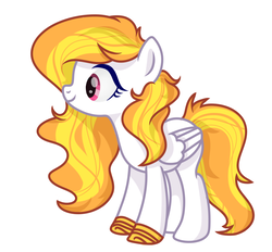 Size: 1018x943 | Tagged: artist needed, safe, oc, oc only, oc:storm shield, pegasus, pony, cute, horseshoes, solo