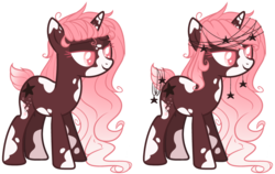 Size: 1024x647 | Tagged: safe, artist:jadeyhooves, oc, oc only, oc:astral wish, pony, unicorn, base used, female, mare, short tail, simple background, solo, transparent background