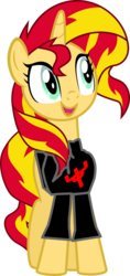 Size: 795x1684 | Tagged: safe, artist:decprincess, artist:ziomal1987, sunset shimmer, equestria girls, g4, female, judas priest, simple background, solo, transparent background