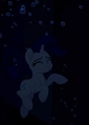 Size: 323x457 | Tagged: safe, screencap, rarity, g4, my little pony: the movie, asphyxiation, bubble, cropped, drowning, puffy cheeks, underwater