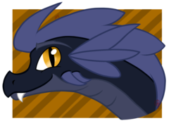 Size: 1024x746 | Tagged: safe, artist:cadetredshirt, oc, oc:valus the dragon, dragon, bust, happy, looking at you, profile, simple background, smiling