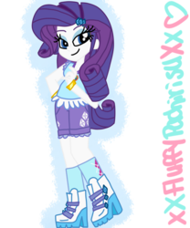 Size: 1024x1229 | Tagged: safe, artist:xxfluffypachirisuxx, rarity, equestria girls, g4, my little pony equestria girls: legend of everfree, female, simple background, solo, transparent background