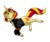 Size: 500x420 | Tagged: safe, artist:animalstamp, sunset shimmer, pony, unicorn, g4, clothes, coat markings, cutie mark, female, jacket, mare, simple background, smiling, solo, transparent background