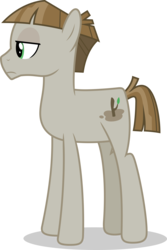 Size: 7000x10457 | Tagged: safe, artist:luckreza8, mudbriar, earth pony, pony, g4, the maud couple, .svg available, absurd resolution, male, simple background, solo, transparent background, vector