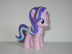 Size: 4000x3000 | Tagged: safe, artist:silverband7, starlight glimmer, pony, g4, customized toy, irl, photo, sculpture, solo, toy, traditional art