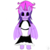 Size: 768x768 | Tagged: safe, artist:wonderschwifty, derpibooru exclusive, oc, oc only, oc:wonder sparkle, clothes, maid, simple background, smiling, solo, transparent background