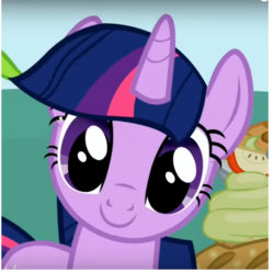 Size: 777x775 | Tagged: safe, screencap, twilight sparkle, pony, unicorn, friendship is magic, g4, animation error, c:, cropped, cute, female, happy, head tilt, layering error, looking at you, mare, smiling, solo, twiabetes