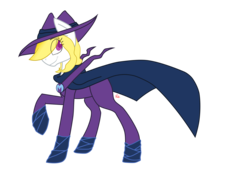 Size: 4950x3500 | Tagged: artist needed, safe, oc, oc only, oc:storm shield, pony, cape, clothes, hat, simple background, solo, suit, transparent background