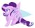 Size: 1411x1161 | Tagged: safe, artist:butterflytxt, starlight glimmer, alicorn, classical unicorn, pony, unicorn, g4, alicornified, cloven hooves, cute, eyebrows, female, glimmerbetes, horn, leonine tail, race swap, simple background, solo, starlicorn, transparent background, unshorn fetlocks