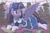Size: 1800x1200 | Tagged: safe, artist:yanamosuda, twilight sparkle, alicorn, pony, g4, blushing, book, bow, clothes, cute, dome, dress, female, frilly dress, hair bow, horn, lolita fashion, looking back, mare, prone, puffy sleeves, socks, twiabetes, twilight sparkle (alicorn), wings
