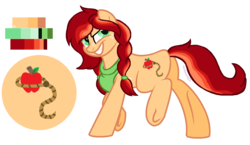 Size: 1299x751 | Tagged: safe, artist:zafara1222, oc, oc only, oc:everfree, earth pony, pony, adopted offspring, base used, female, mare, parent:applejack, simple background, solo, transparent background