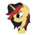 Size: 3840x3840 | Tagged: safe, artist:saphire systrine, derpibooru exclusive, oc, oc only, oc:scarlet arraiza, pony, high res, profile, simple background, solo, transparent background