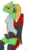 Size: 581x1000 | Tagged: safe, artist:melodytheartpony, oc, oc:kerrigan, pegasus, anthro, clothes, commission, cosplay, costume, female, kneesocks, simple background, socks, solo, transparent background, vocaloid