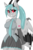 Size: 532x800 | Tagged: safe, artist:melodytheartpony, oc, oc:melody silver, dracony, hybrid, anthro, clothes, commission, cosplay, costume, female, simple background, solo, transparent background, vocaloid