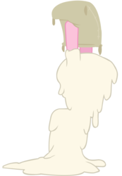 Size: 3320x4806 | Tagged: safe, artist:reithekitsune, pinkie pie, earth pony, pony, baby cakes, g4, dough, female, flour sack, simple background, solo, squishy, transparent background, vector