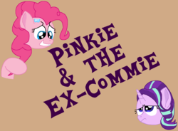 Size: 1286x949 | Tagged: safe, artist:thecastawaypariah, pinkie pie, starlight glimmer, earth pony, pony, unicorn, g4, duo, male, simpsons did it, stalin glimmer, steamed hams, the simpsons