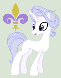 Size: 1309x1671 | Tagged: safe, artist:cakewits, oc, oc only, oc:fleur de adiovos, pony, unicorn, male, simple background, solo, stallion