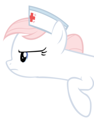Size: 3038x3915 | Tagged: safe, artist:reithekitsune, nurse redheart, pony, baby cakes, g4, female, high res, simple background, solo, transparent background, vector