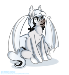 Size: 1062x1165 | Tagged: safe, artist:rimmi1357, oc, oc only, oc:sheon, bat pony, pony, male, piercing, simple background, solo, stallion, transparent background, wings