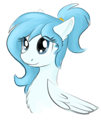 Size: 587x706 | Tagged: safe, artist:stormer, oc, oc only, pegasus, pony, female, mare, simple background, solo, white background