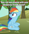 Size: 752x881 | Tagged: safe, edit, edited screencap, screencap, rainbow dash, pegasus, pony, g4, grannies gone wild, my little pony: friendship is magic, apple tree, caught, cropped, cute, female, imaginary friend, mare, solo, tree, tulpa