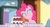 Size: 1280x698 | Tagged: safe, edit, edited screencap, screencap, pinkie pie, earth pony, pony, g4, grannies gone wild, cake, female, food, futurama, hypnotoad, male, solo, swirly eyes, wingding eyes