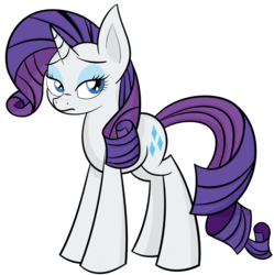 Size: 2754x2760 | Tagged: safe, artist:reconprobe, rarity, pony, g4, female, high res, mare, simple background, solo, transparent background