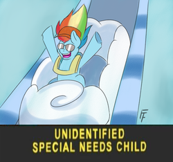 Size: 1600x1500 | Tagged: safe, artist:frecklesfanatic, rainbow dash, g4, grannies gone wild, dale gribble, hat, king of the hill, roller coaster, sunglasses, wild blue yonder
