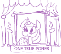 Size: 197x173 | Tagged: safe, artist:jargon scott, twilight sparkle, pony, unicorn, g4, :t, burger, bust, candle, eating, female, food, hoof hold, mare, monochrome, photo, picture for breezies, picture frame, poner, puffy cheeks, shrine, simple background, smiling, solo, text, twilight burgkle, unicorn twilight, white background